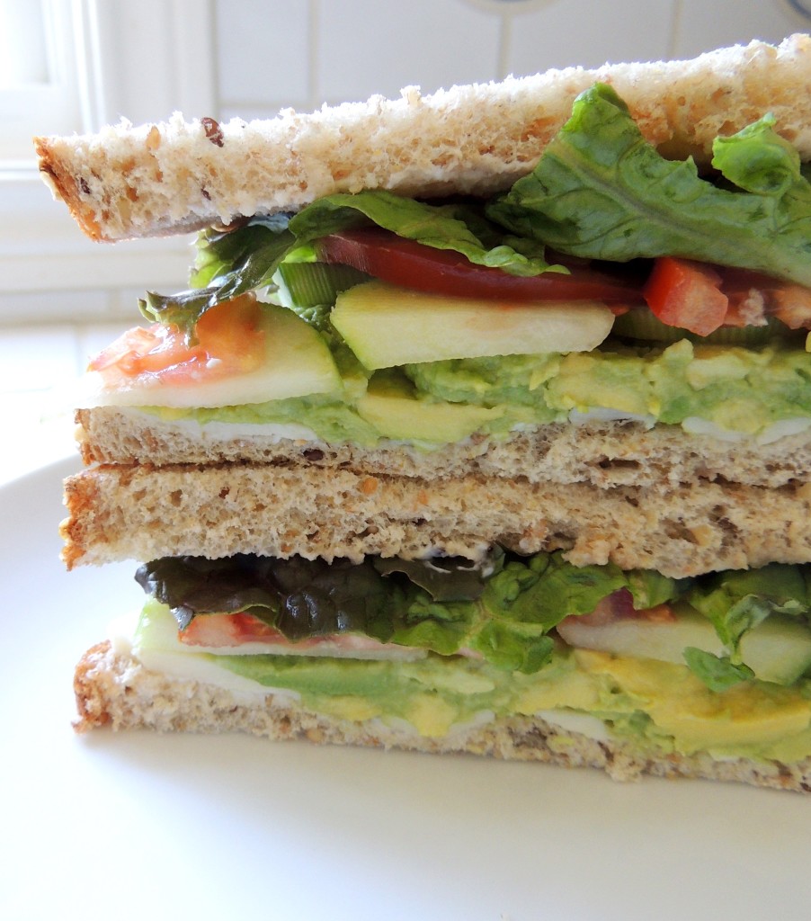Havarti Veggie Sandwich | Living Healthy in Seattle