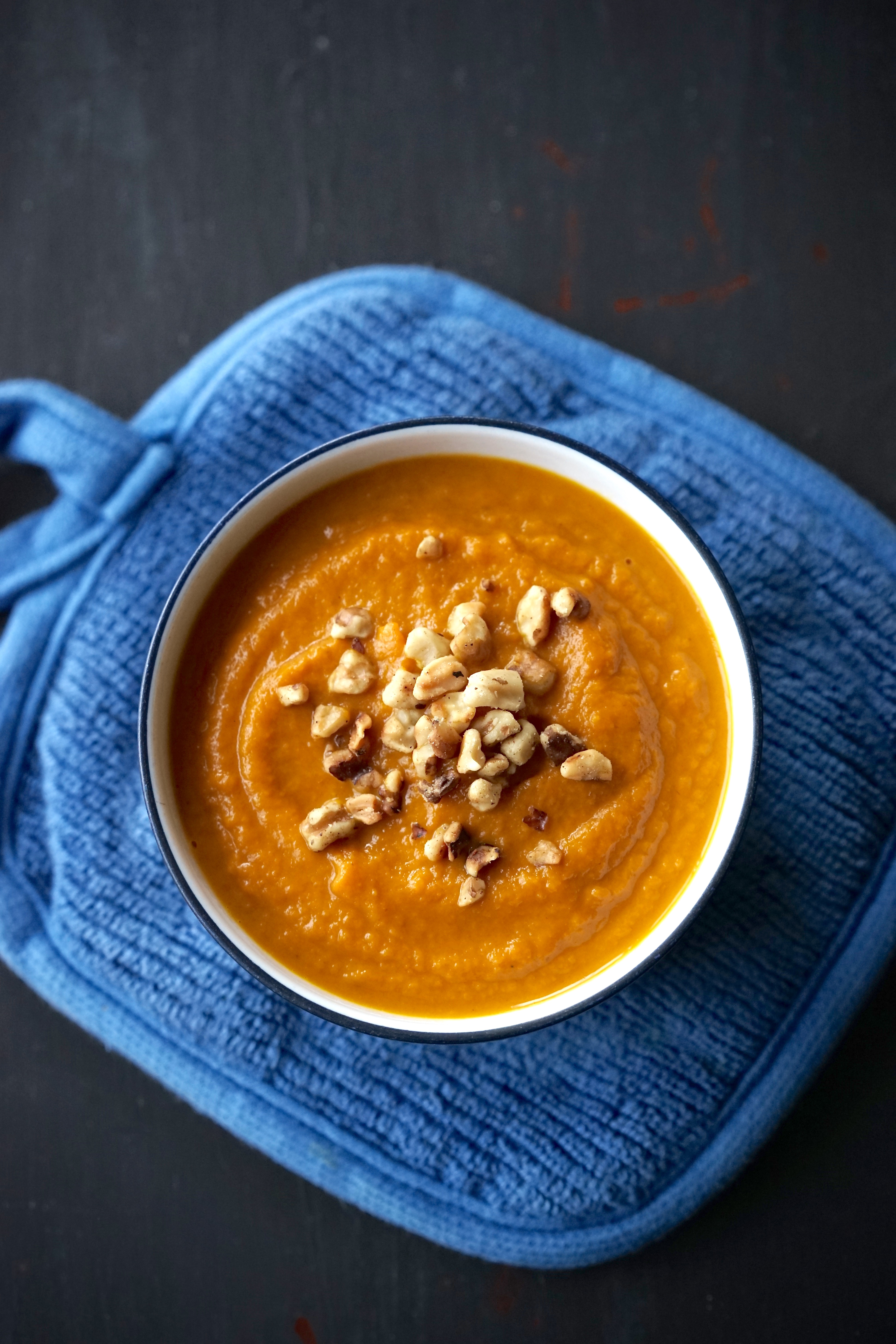 Vegan Carrot Pumpkin Soup | Living Healthy in Seattle