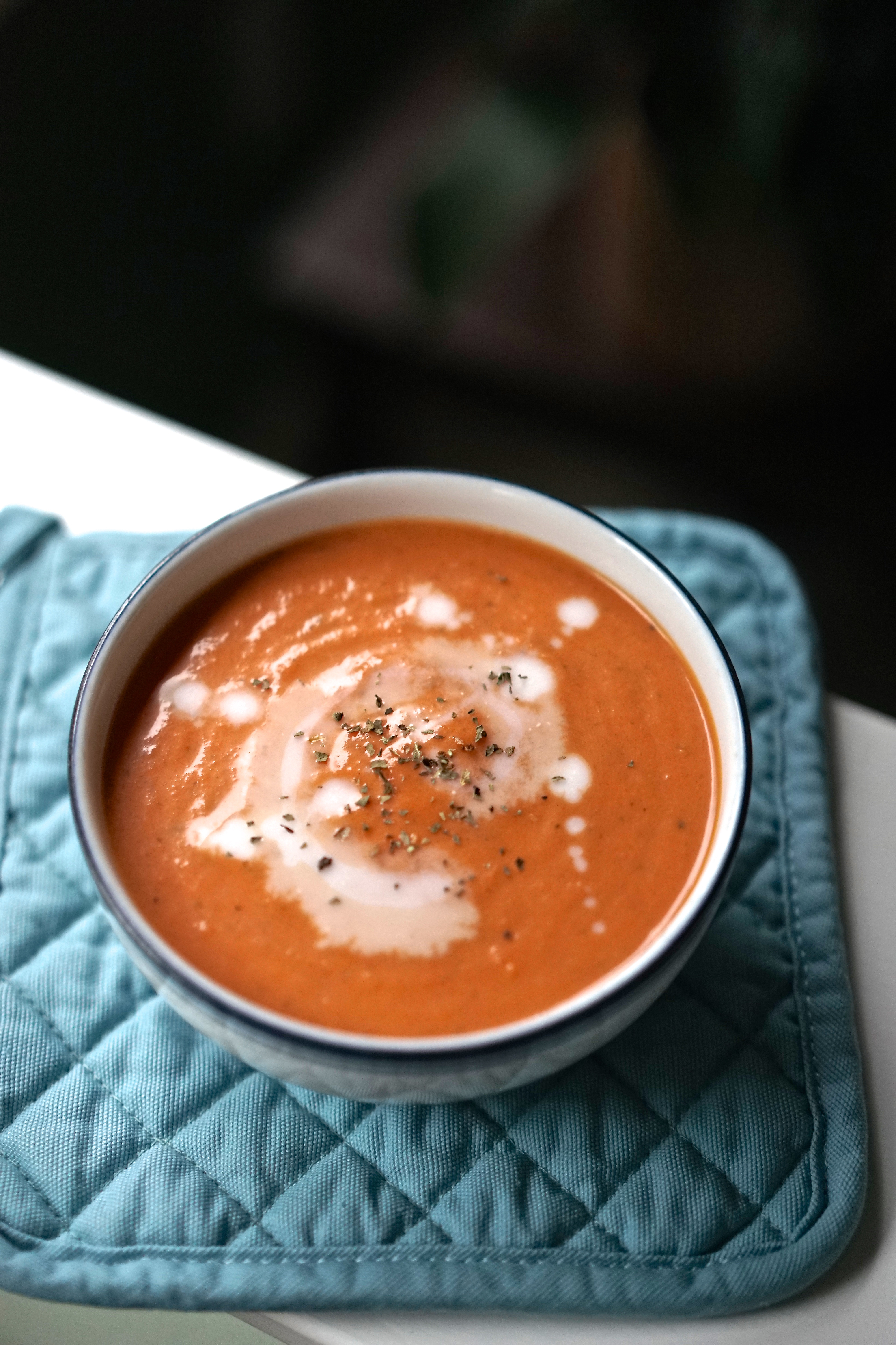 Creamy Vegan Tomato Soup | Living Healthy in Seattle