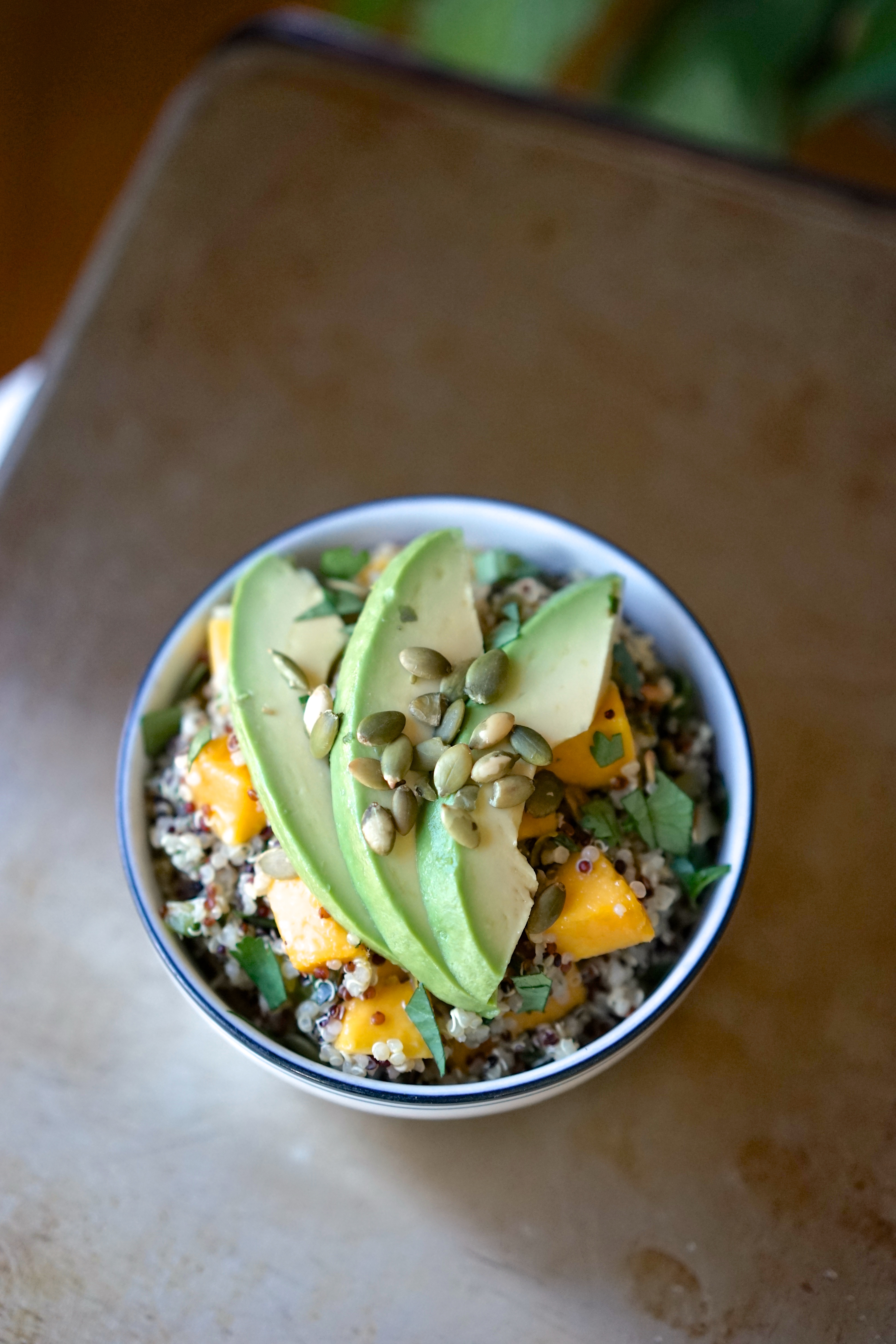 Mango Lime Quinoa with Avocado | Living Healthy in Seattle