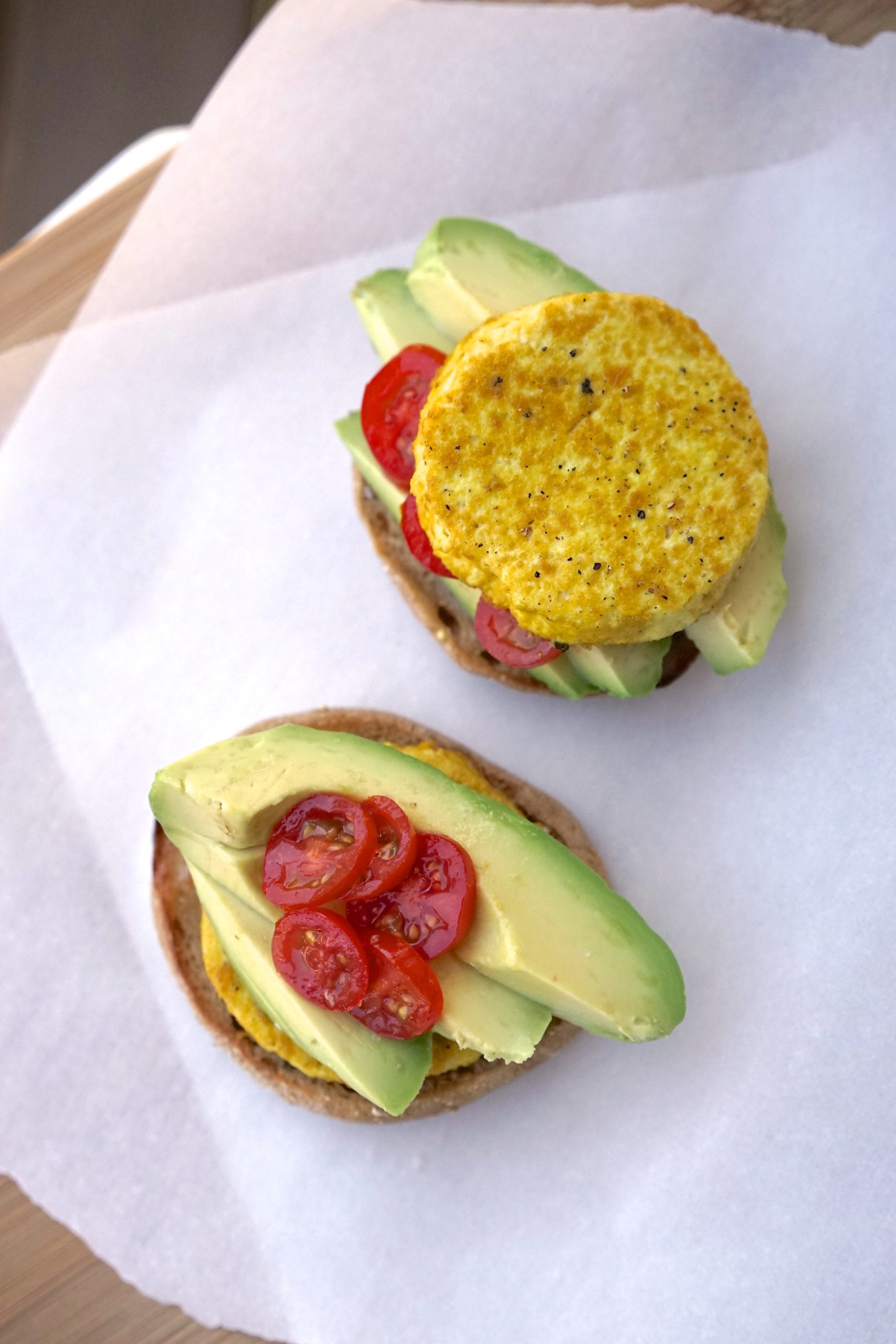 Open-Faced Vegan Breakfast Sandwich | Living Healthy in Seattle