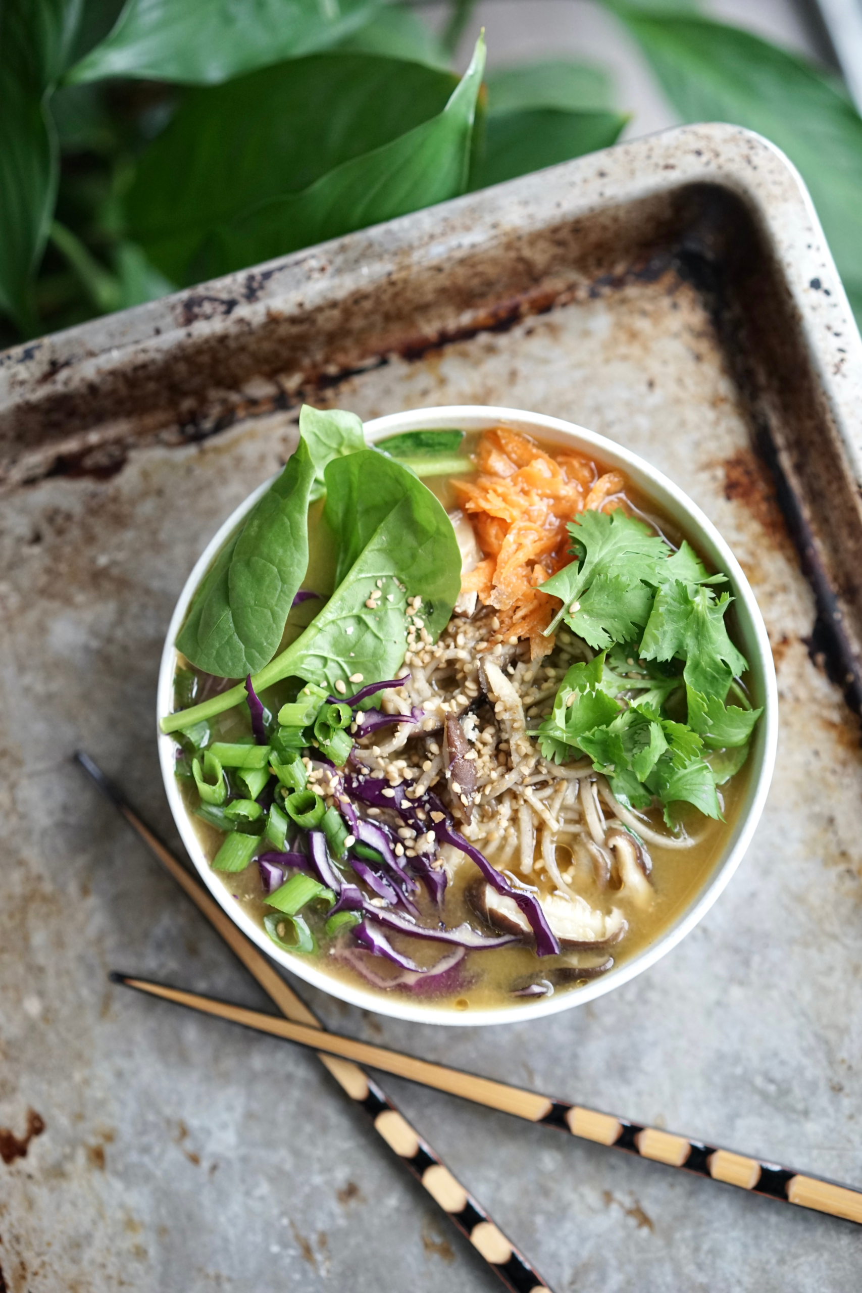 Easy Vegan Miso Ramen | Living Healthy in Seattle