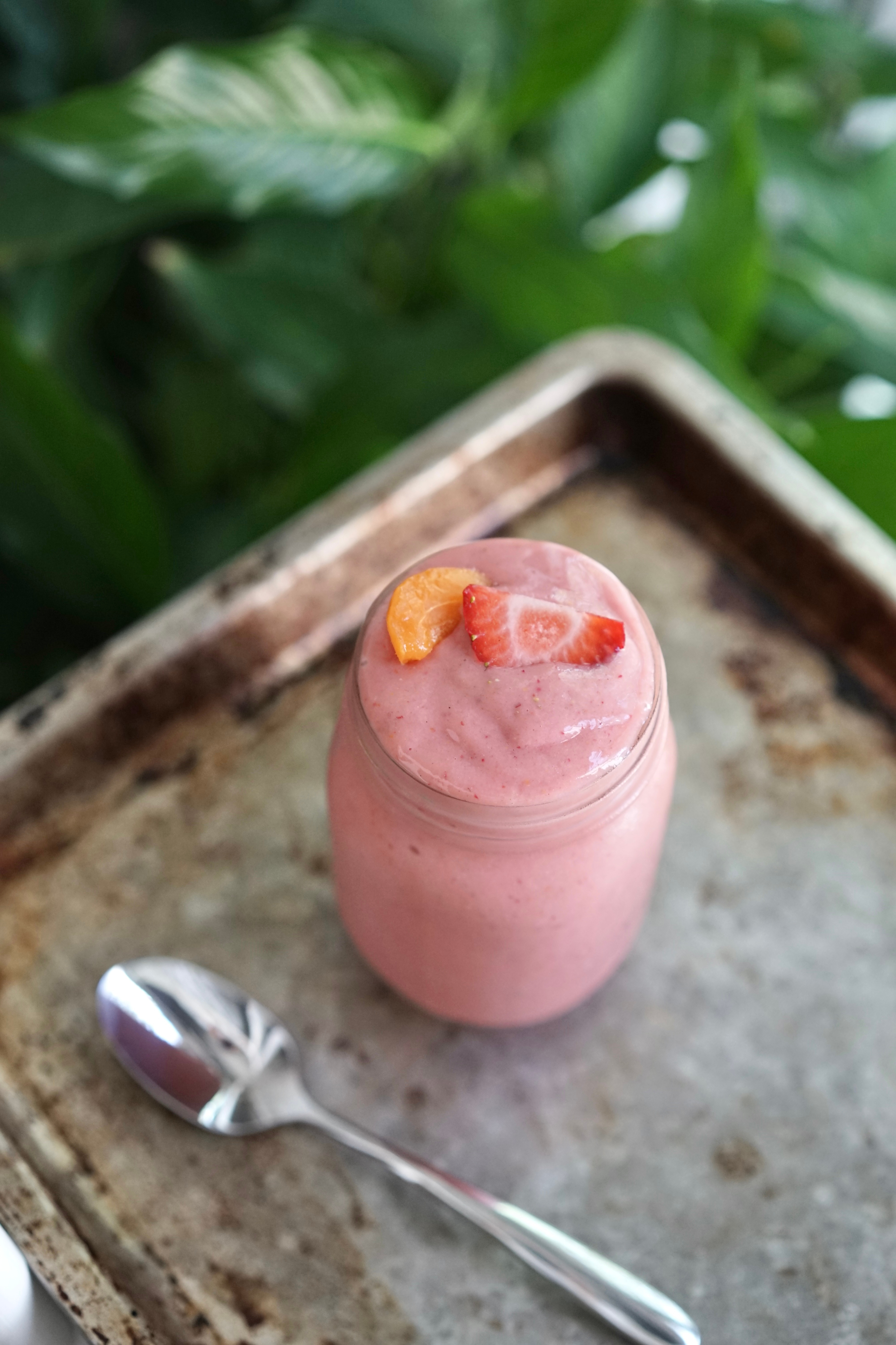 Strawberry Apricot Smoothie | Living Healthy in Seattle
