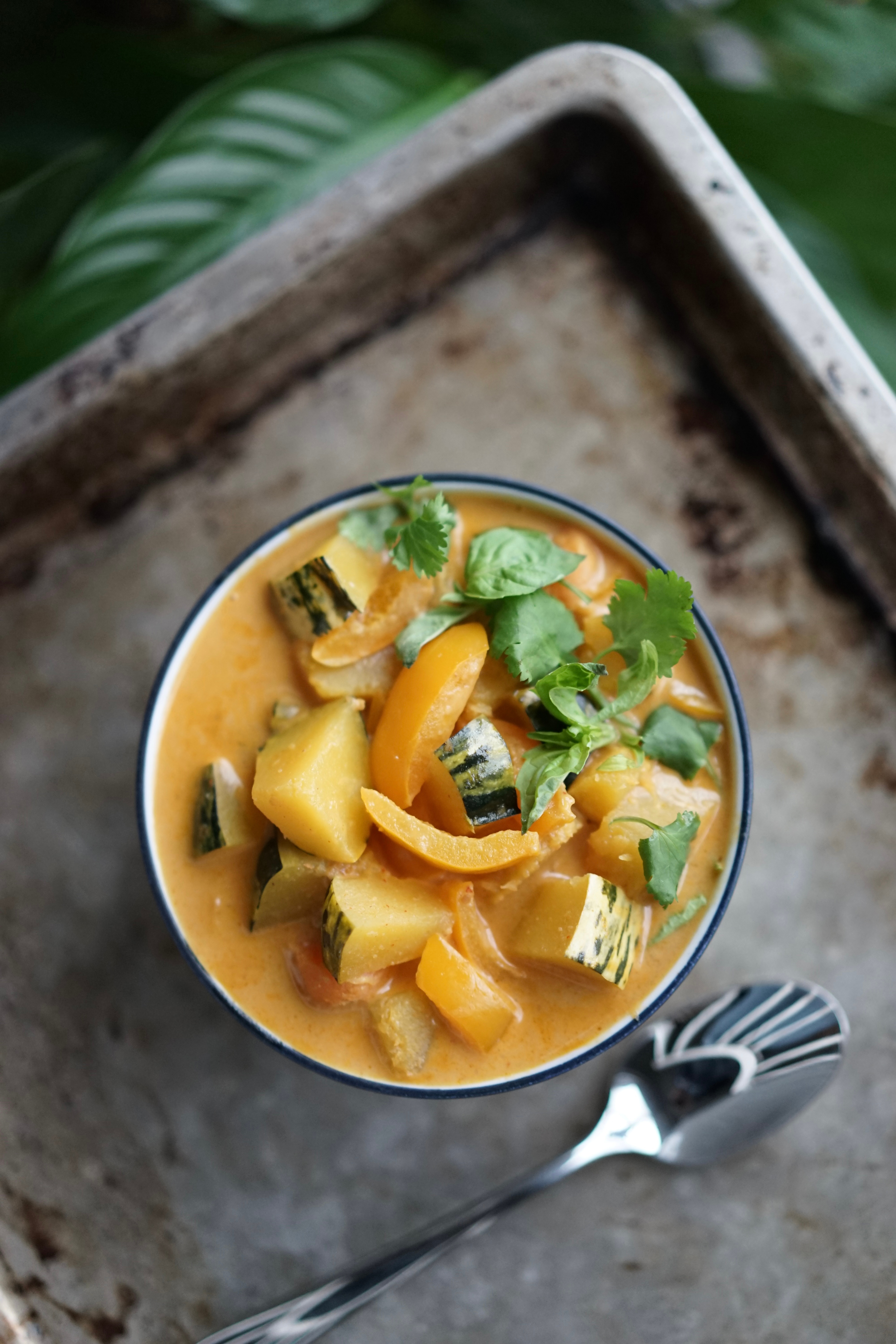 Kabocha Squash Peanut Coconut Curry | Living Healthy in Seattle